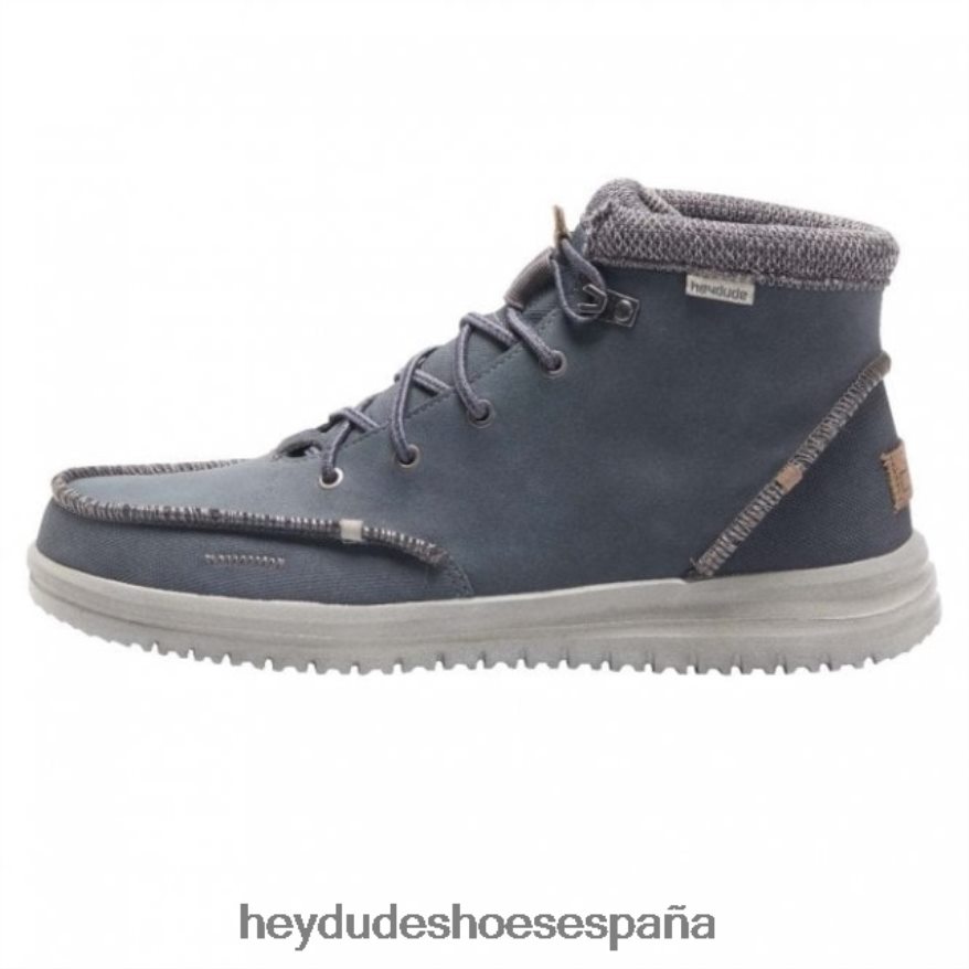 Hey Dude heydude bradley cuero reciclado azul profundo hombres TP4X2B342