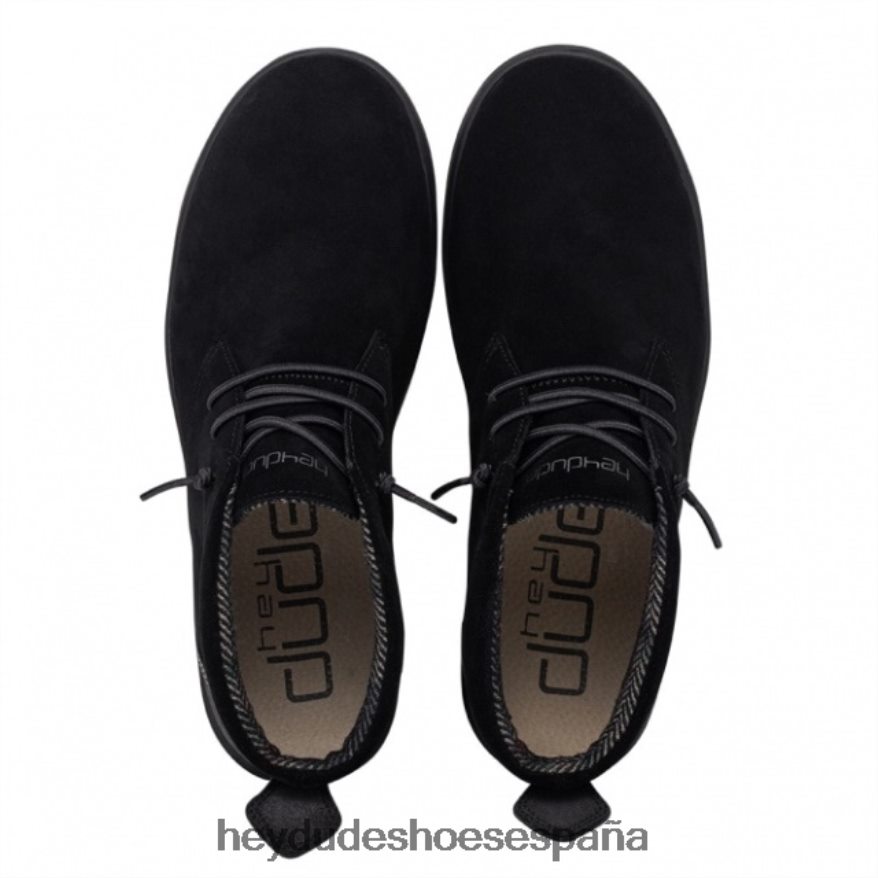 Hey Dude heydude jo ante negro azabache hombres TP4X2B350