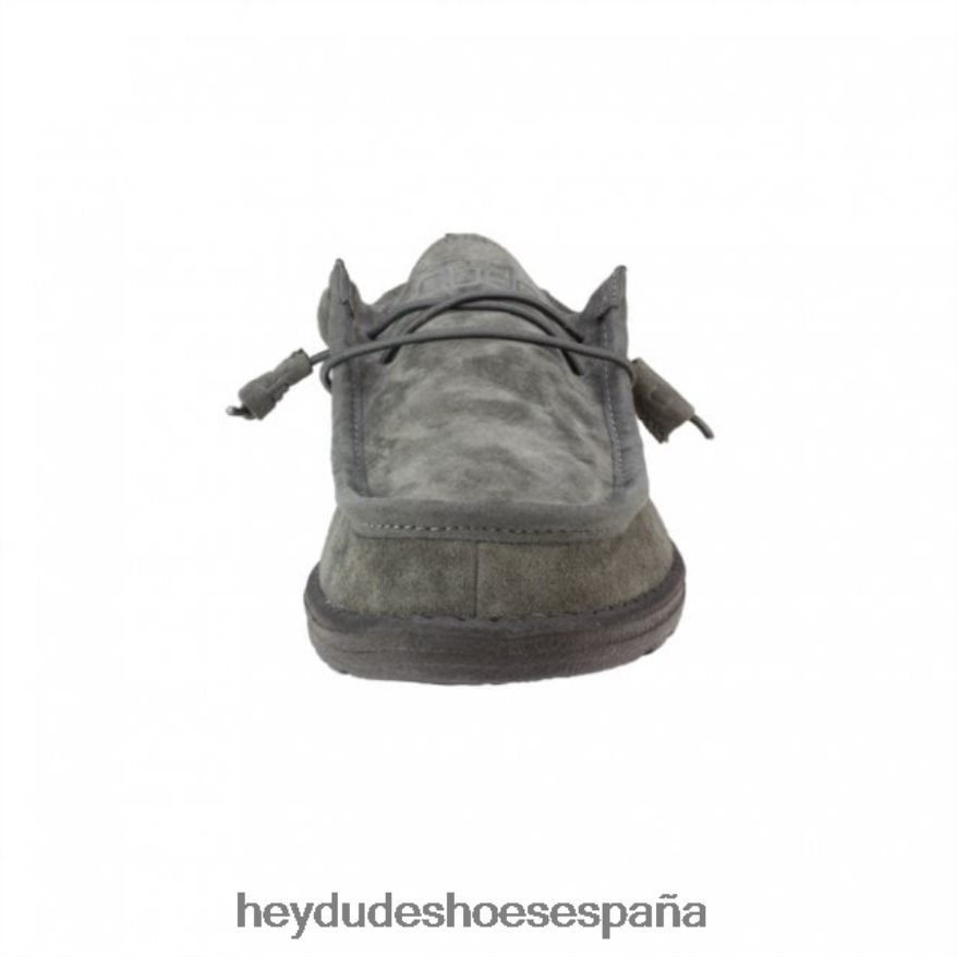 Hey Dude heydude wally gamuza carbón hombres TP4X2B278