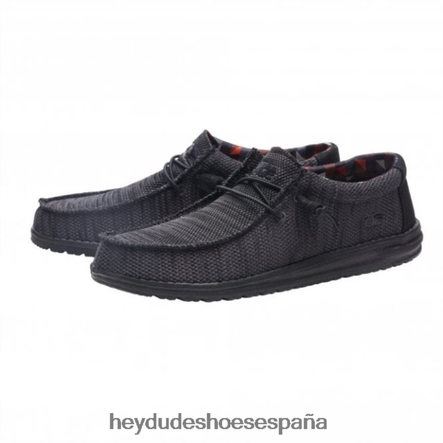Hey Dude heydude wally medias negro azabache hombres TP4X2B311