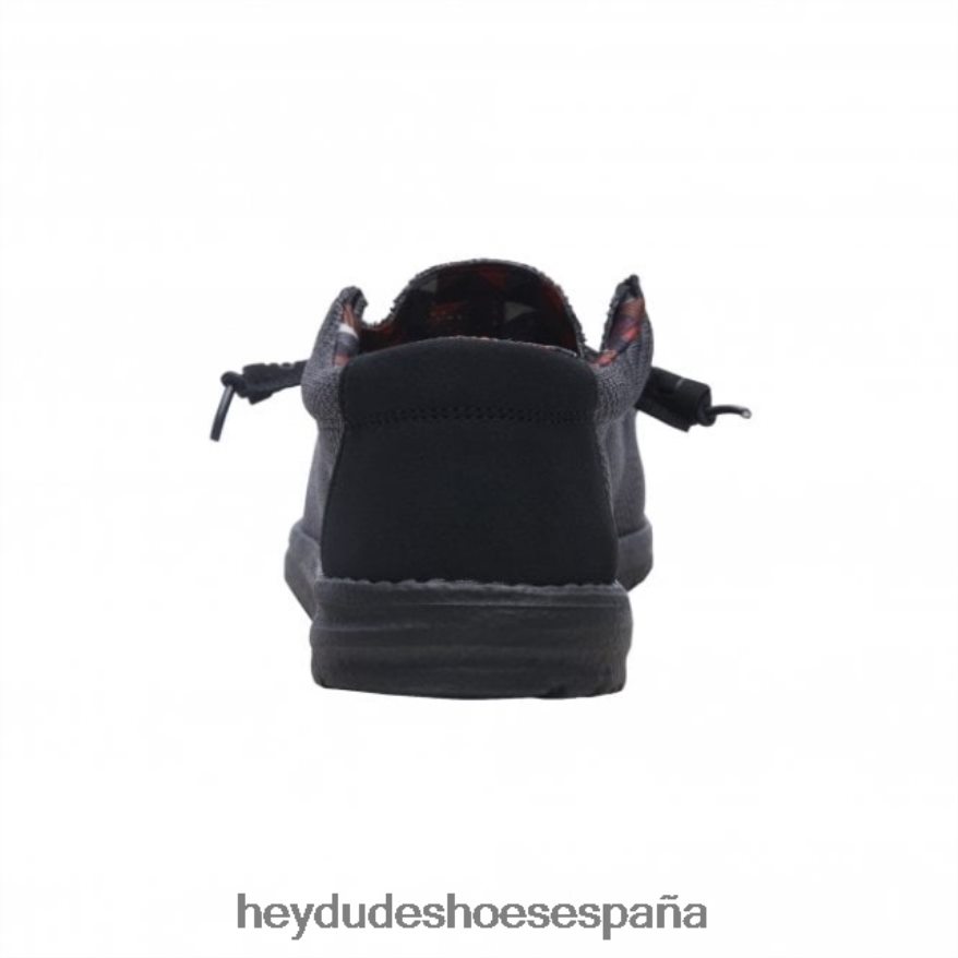 Hey Dude heydude wally medias negro azabache hombres TP4X2B311