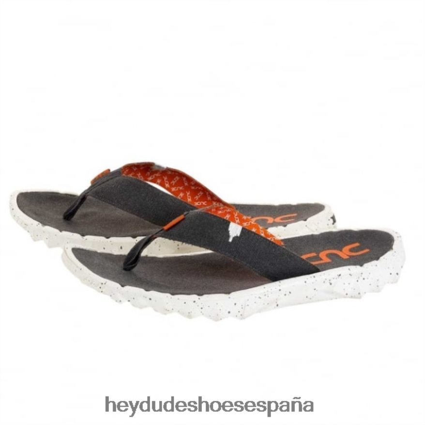 Hey Dude chanclas de lona heydude sava funk ossidiana hombres TP4X2B369