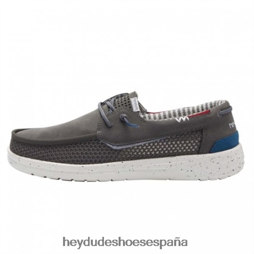 Hey Dude empuñadura de malla galesa heydude gris oscuro hombres TP4X2B301