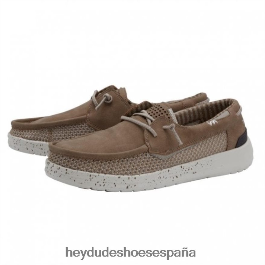 Hey Dude empuñadura malla galesa heydude beige hombres TP4X2B322