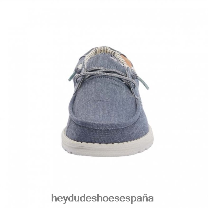 Hey Dude heydude chambray galés mar azul hombres TP4X2B306