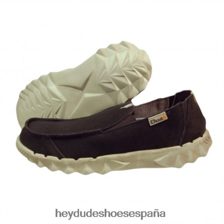 Hey Dude heydude farty gamuza chocolate hombres TP4X2B238
