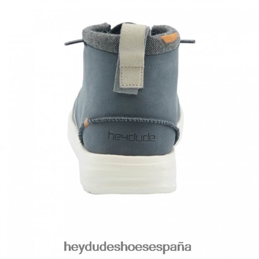 Hey Dude heydude jack cuero reciclado azul marino hombres TP4X2B354