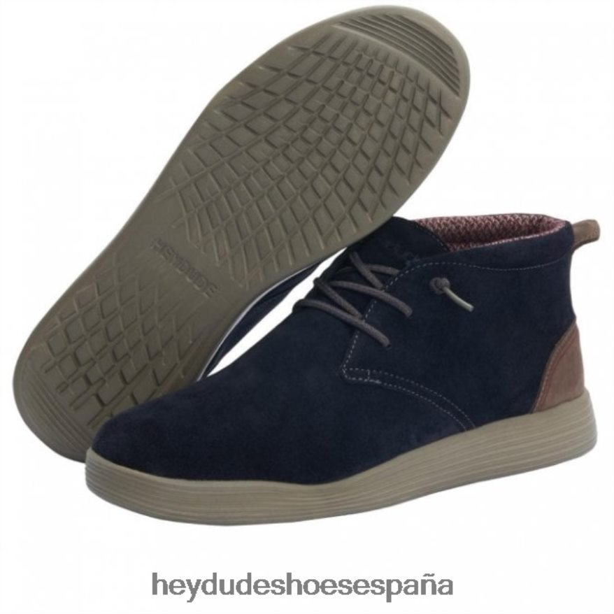 Hey Dude heydude jo gamuza azul océano hombres TP4X2B291