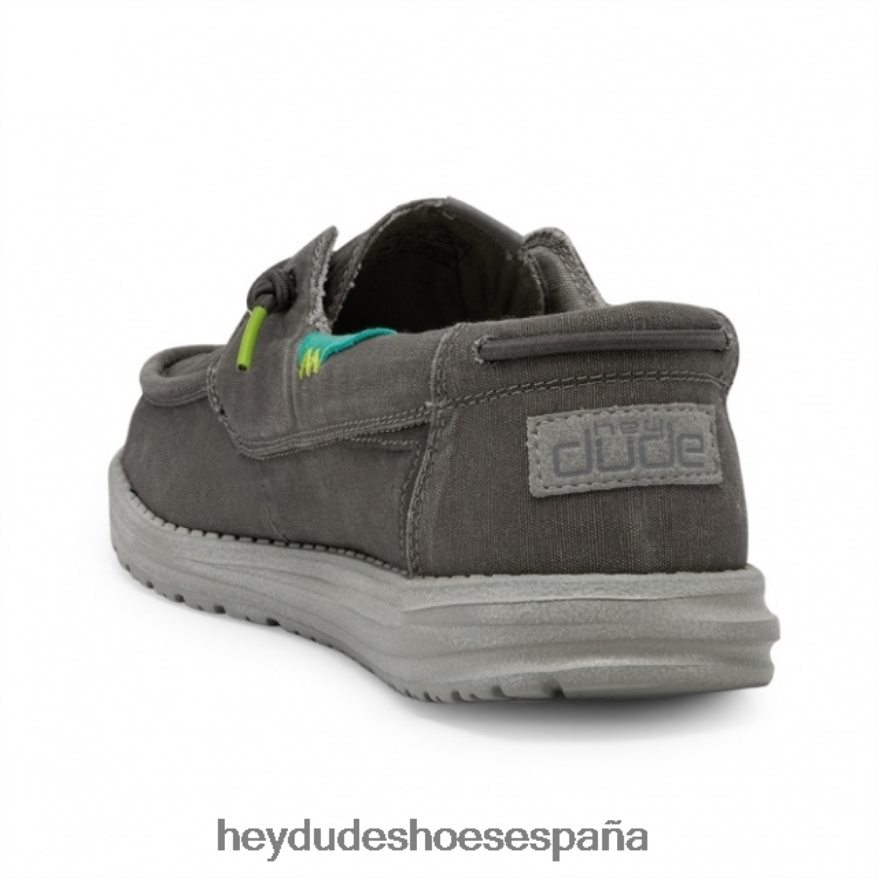 Hey Dude heydude lona galesa lavada plomo hombres TP4X2B259