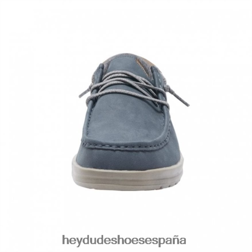 Hey Dude heydude paul cuero reciclado azul profundo hombres TP4X2B343
