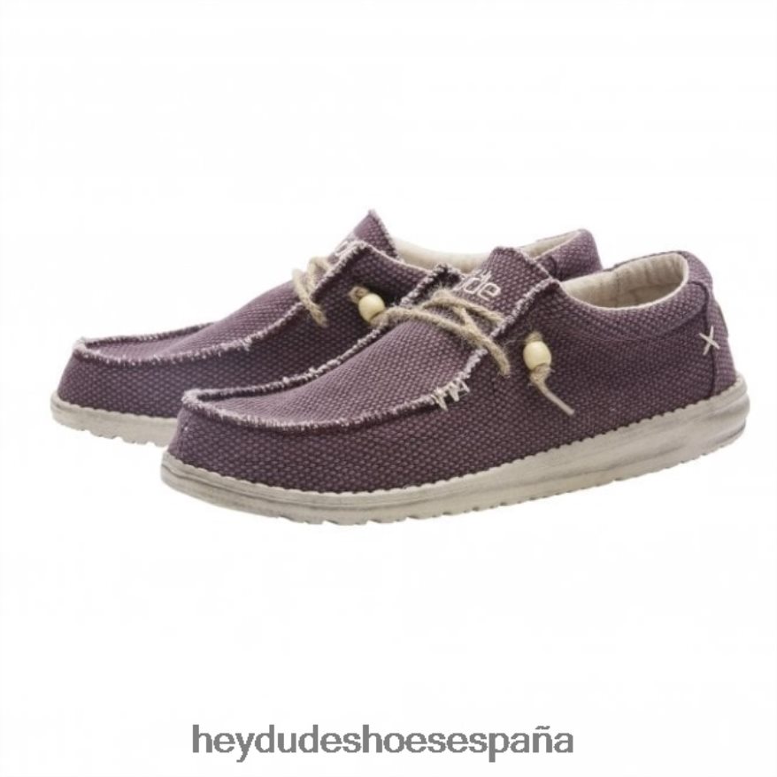 Hey Dude heydude wally burdeos natural hombres TP4X2B328