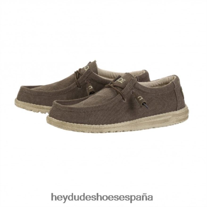 Hey Dude heydude wally clásico wengué hombres TP4X2B327