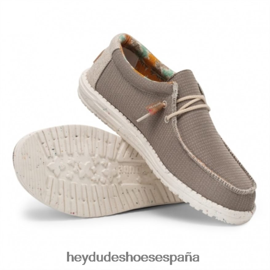 Hey Dude heydude wally eco medias desierto marrón hombres TP4X2B260