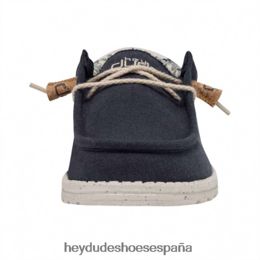 Hey Dude heydude wally lino natural azul marino hombres TP4X2B254