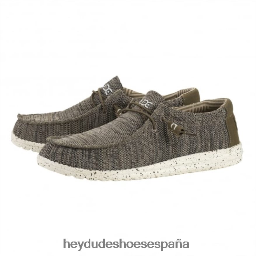 Hey Dude heydude wally medias marrones hombres TP4X2B275