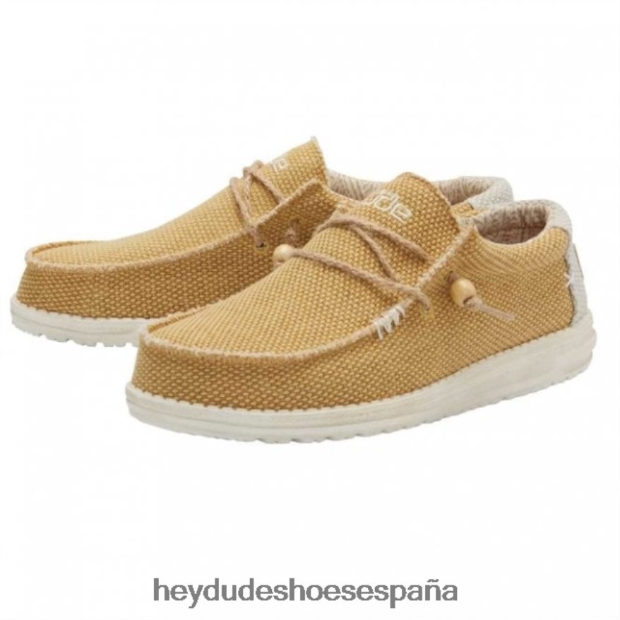 Hey Dude heydude wally ocra natural hombres TP4X2B250