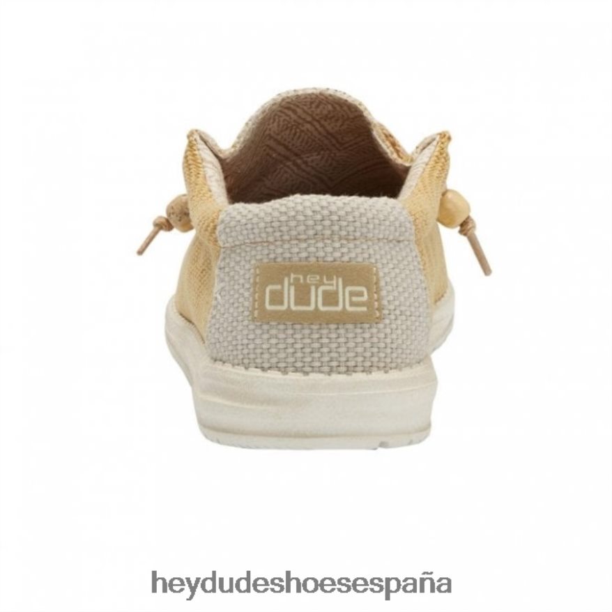 Hey Dude heydude wally ocra natural hombres TP4X2B250