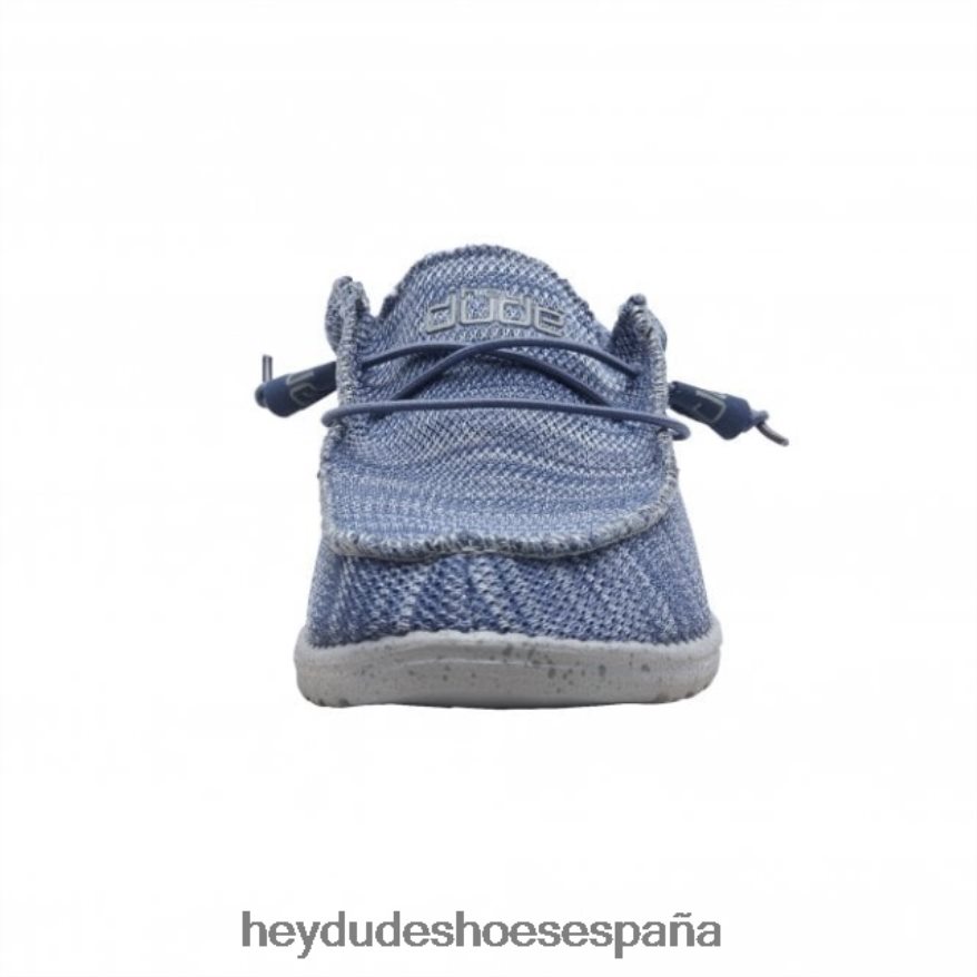 Hey Dude heydude wally sox azul gris hombres TP4X2B300