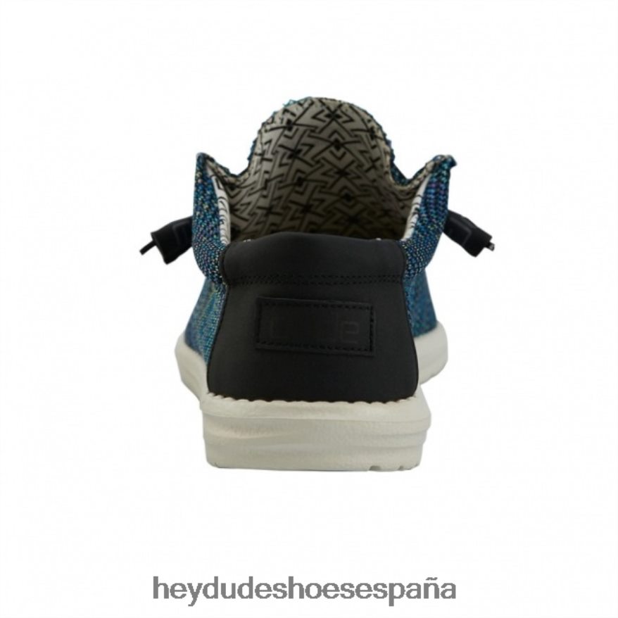 Hey Dude heydude wally sox azul verde hombres TP4X2B324