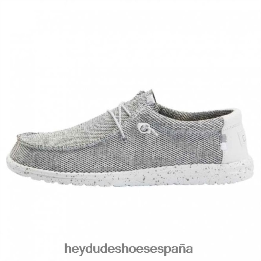Hey Dude heydude wally sox blanco brillante hombres TP4X2B319