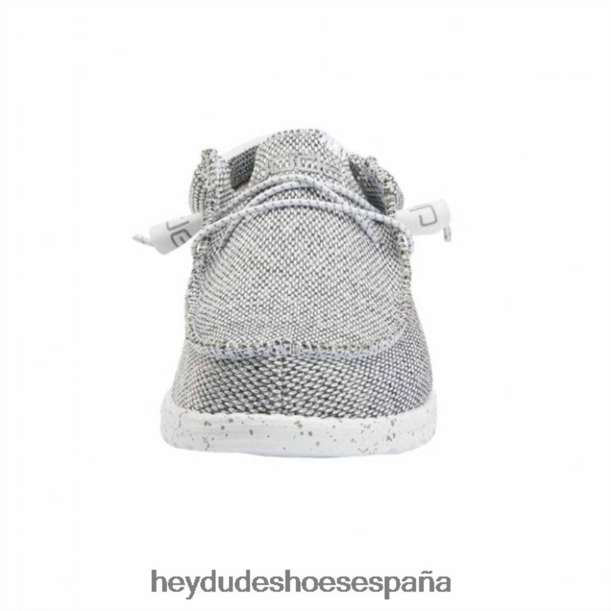 Hey Dude heydude wally sox blanco brillante hombres TP4X2B319