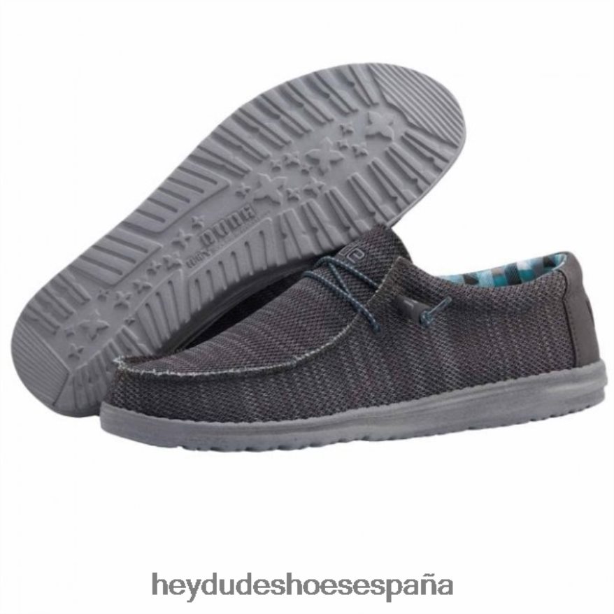 Hey Dude heydude wally sox carbón hombres TP4X2B348
