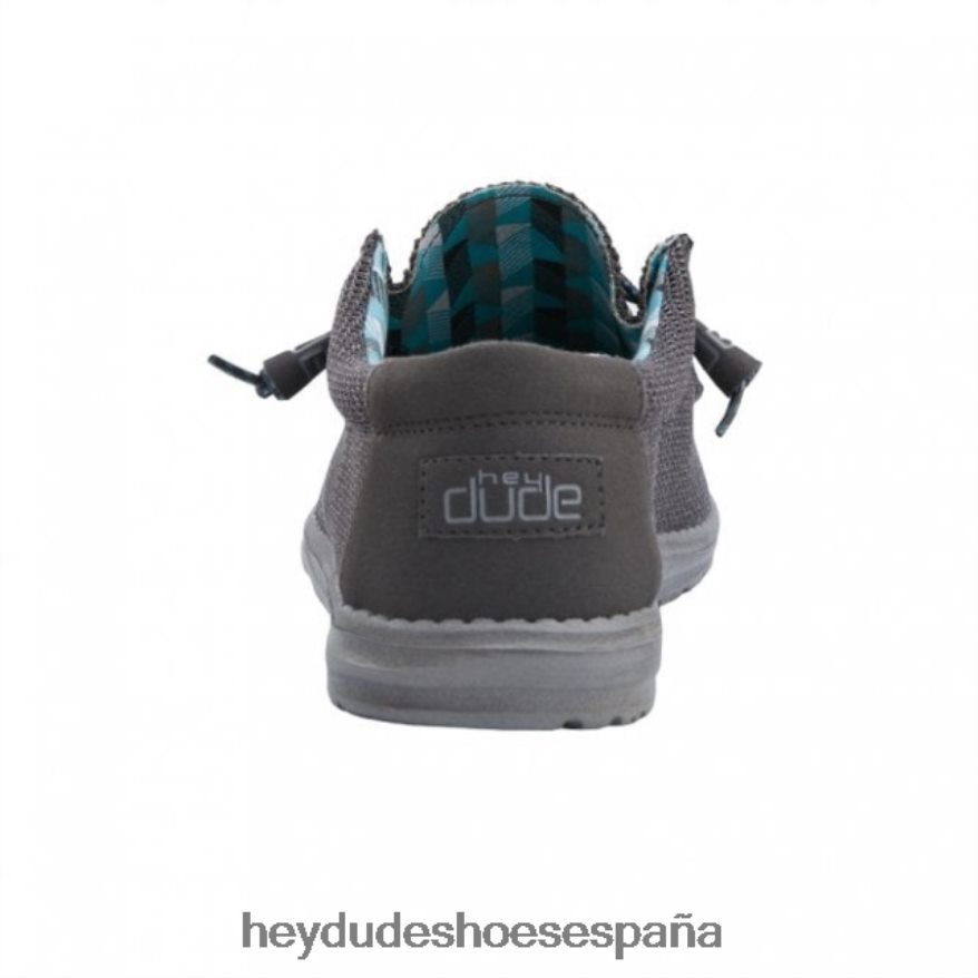 Hey Dude heydude wally sox carbón hombres TP4X2B348
