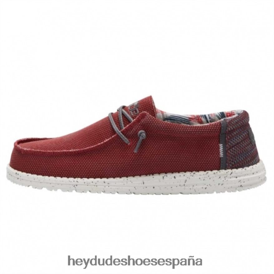 Hey Dude heydude wally sox cometa roja hombres TP4X2B307