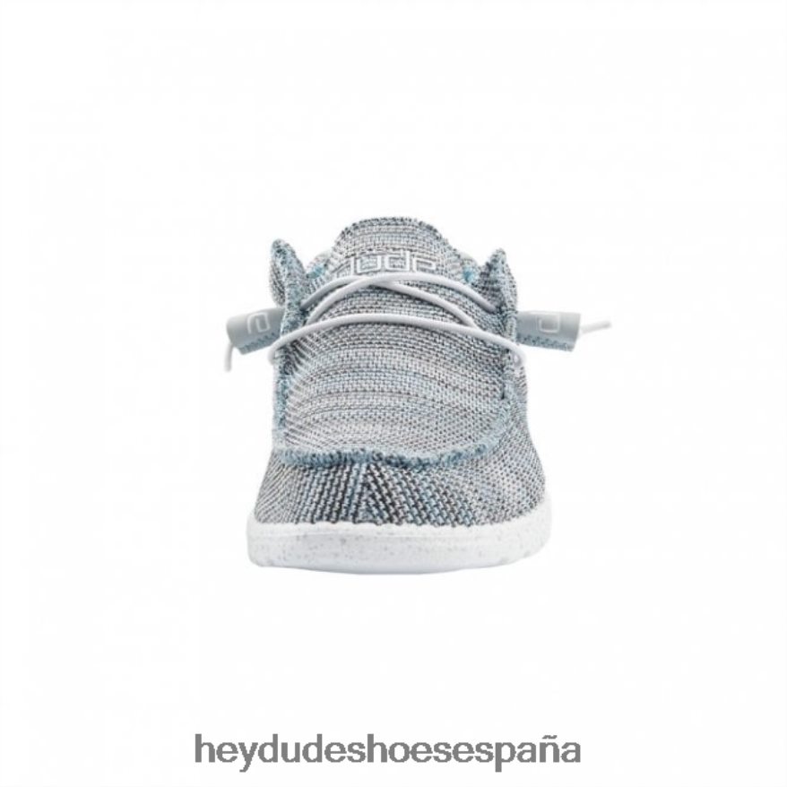 Hey Dude heydude wally sox hielo gris hombres TP4X2B282