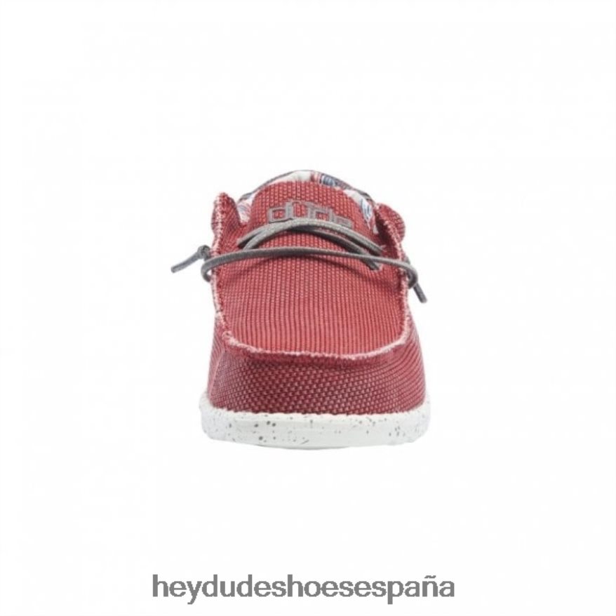 Hey Dude heydude wally sox lavado rojo hombres TP4X2B318
