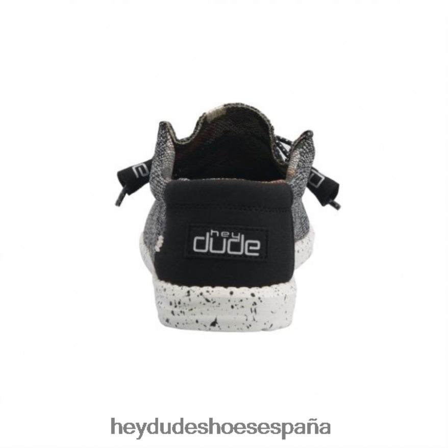 Hey Dude heydude wally sox negro blanco hombres TP4X2B280
