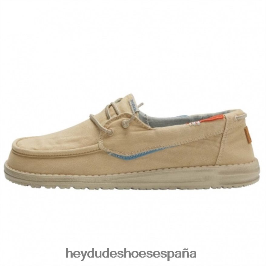 Hey Dude safari de lienzo lavado galés heydude hombres TP4X2B326