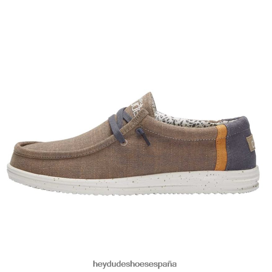Hey Dude Beige natural libre de Wally hombres TP4X2B111