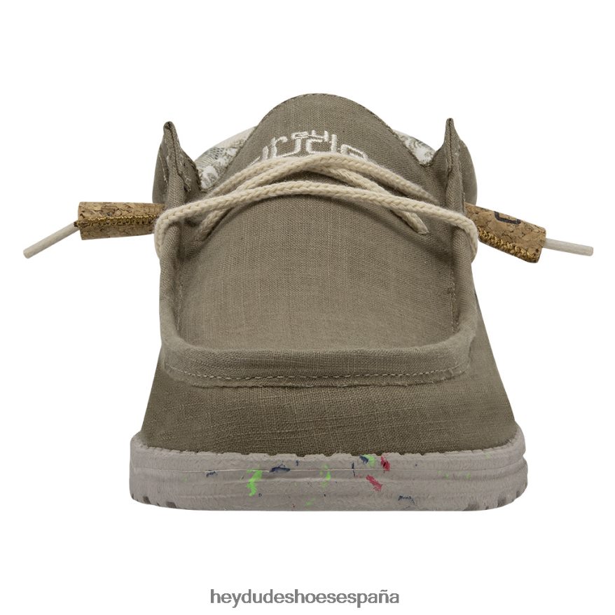 Hey Dude cortes naturales de lino wally hombres TP4X2B124