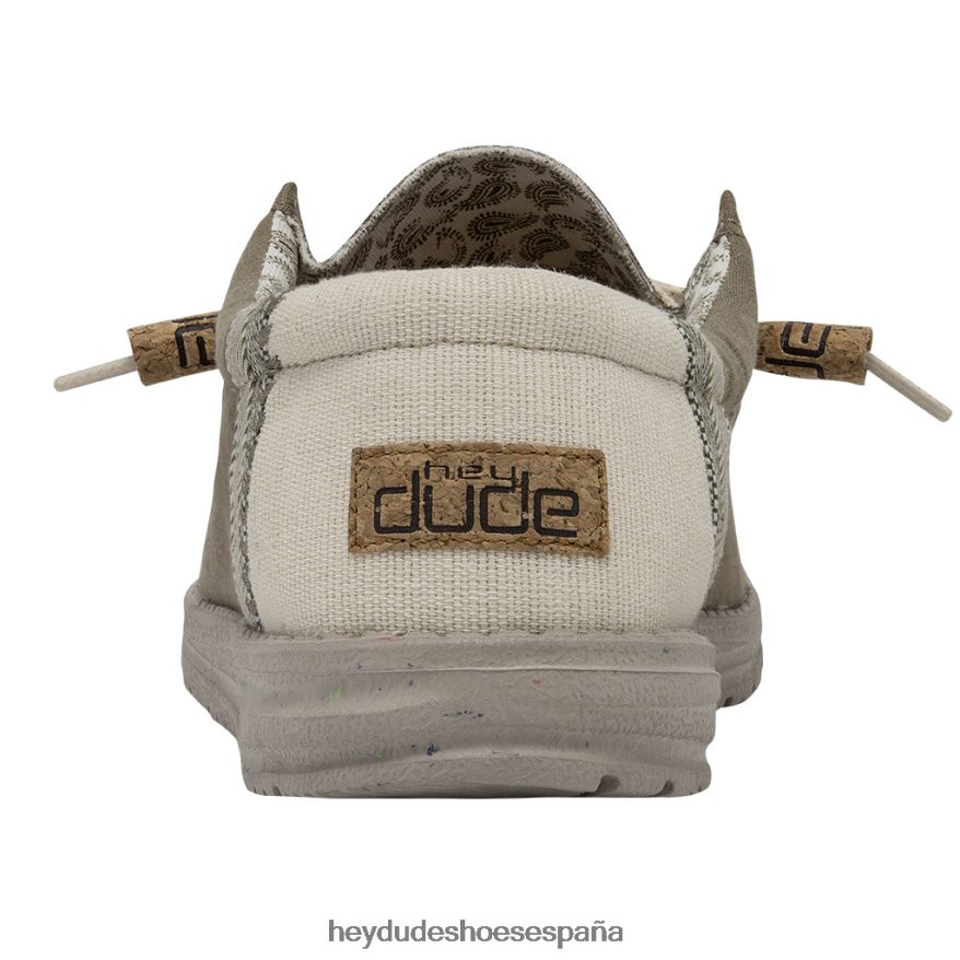 Hey Dude cortes naturales de lino wally hombres TP4X2B124