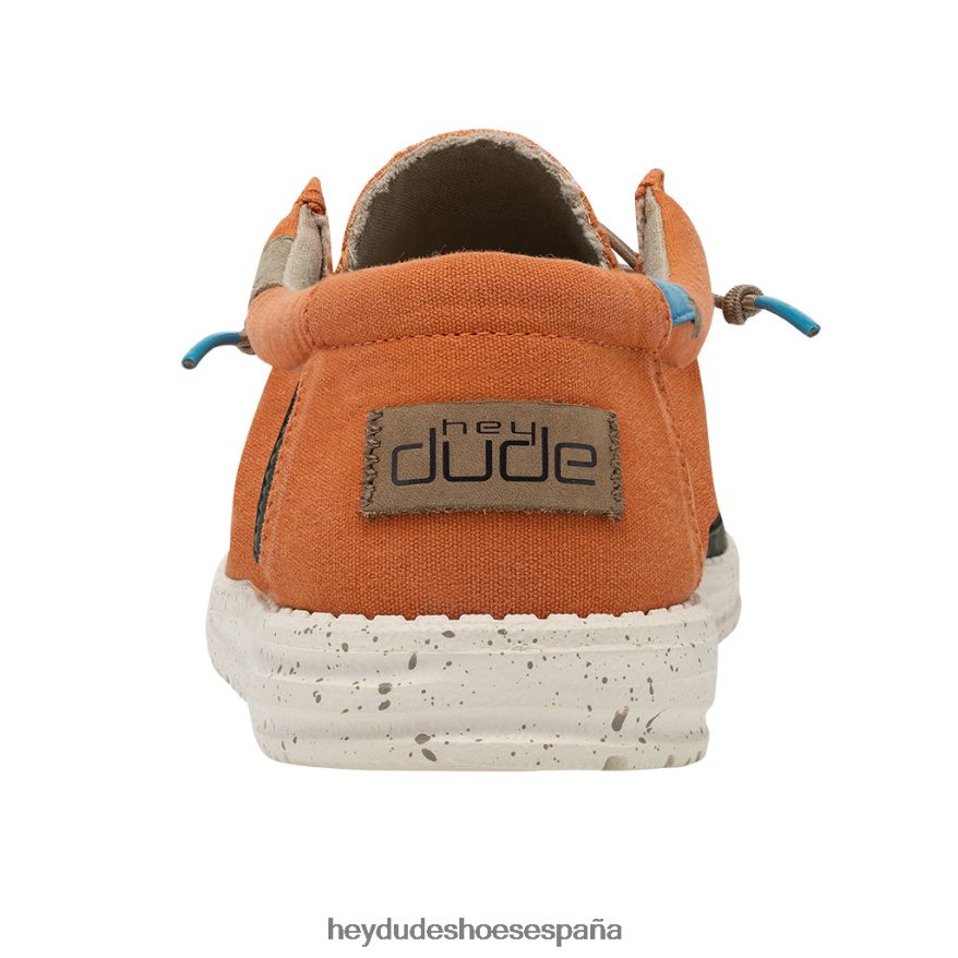 Hey Dude mandarina wally lavada hombres TP4X2B103