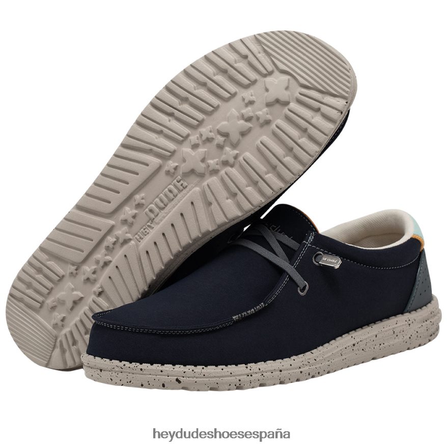 Hey Dude wally avanzado océano azul hombres TP4X2B122