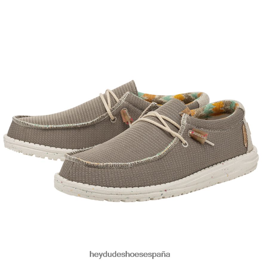 Hey Dude wally eco medias desierto marrón hombres TP4X2B114