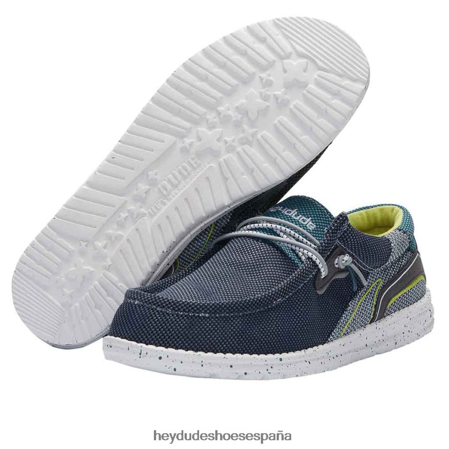 Hey Dude wally halcón espacio azul hombres TP4X2B132