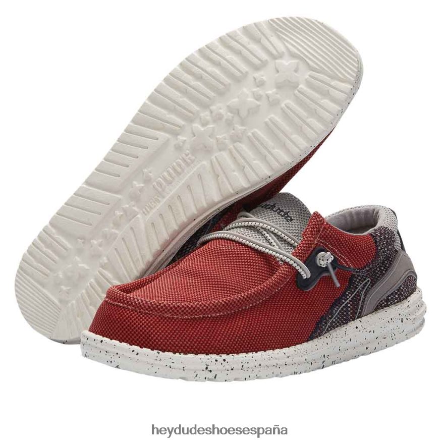 Hey Dude wally halcón lava gris hombres TP4X2B133