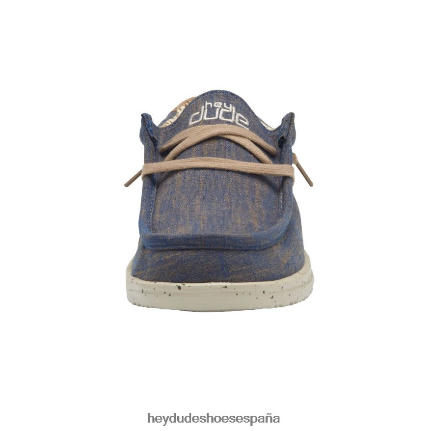 Hey Dude wally libre azul natural hombres TP4X2B110