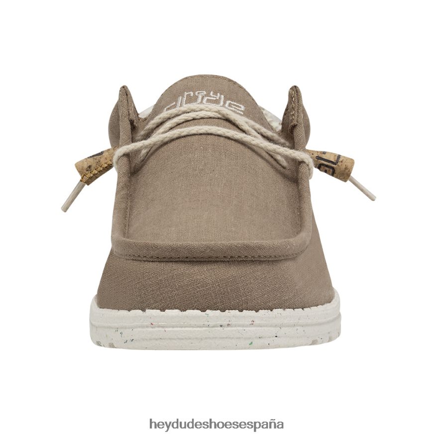 Hey Dude wally lino arcilla natural hombres TP4X2B126