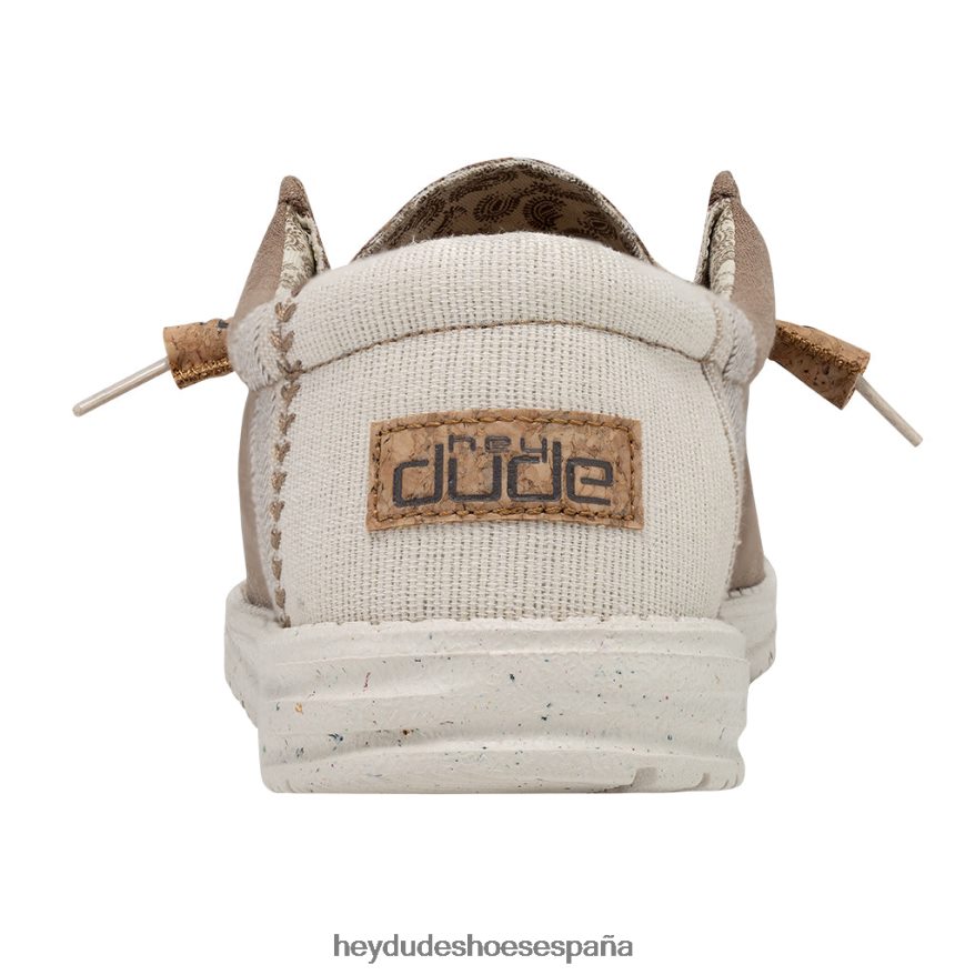 Hey Dude wally lino arcilla natural hombres TP4X2B126