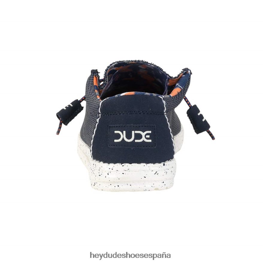 Hey Dude wally sox azul multi hombres TP4X2B98