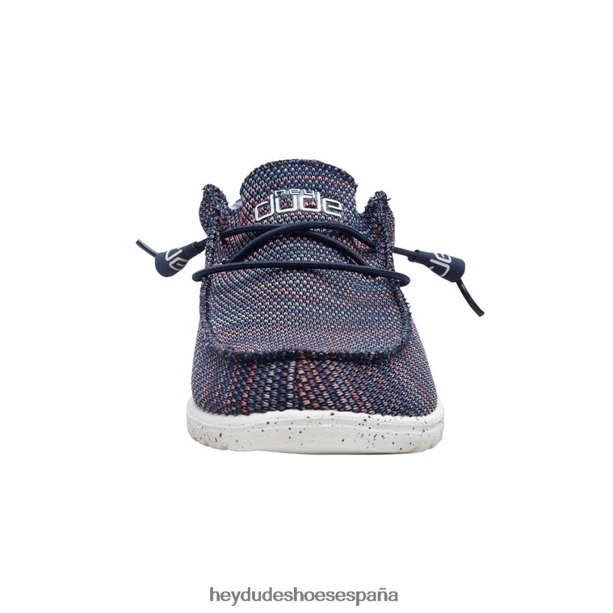 Hey Dude wally sox azul naranja hombres TP4X2B95