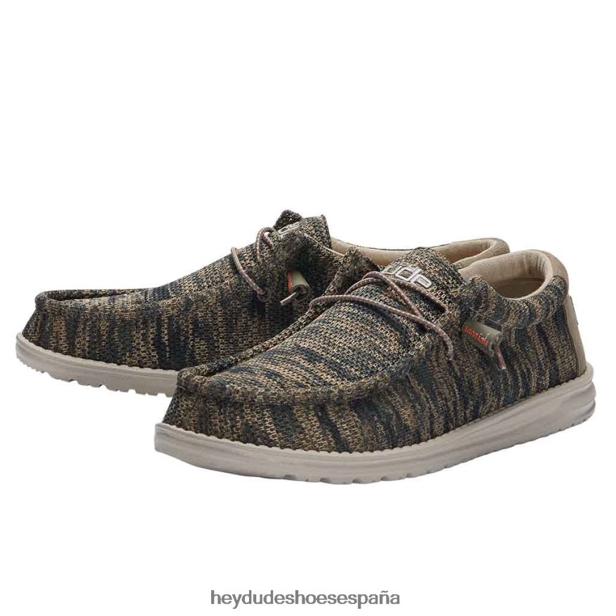 Hey Dude wally sox camuflaje bosque hombres TP4X2B135