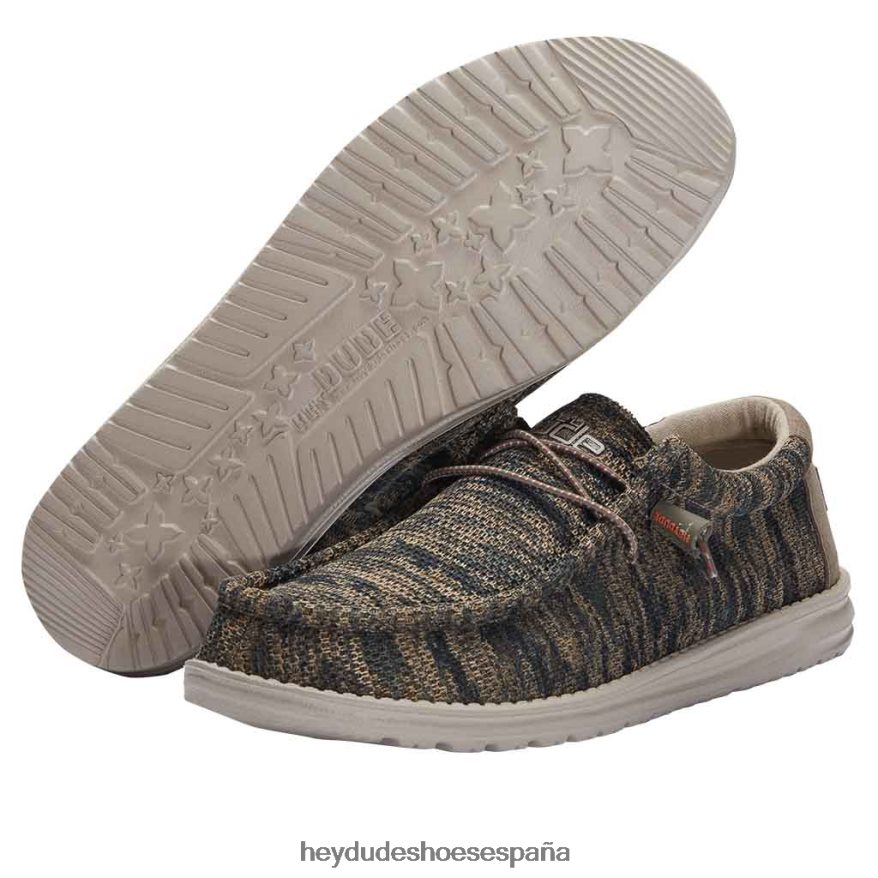 Hey Dude wally sox camuflaje bosque hombres TP4X2B135
