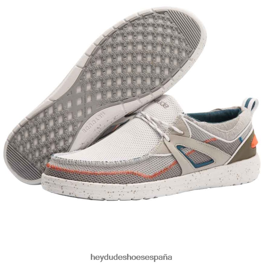Hey Dude wally tormenta blanco gris hombres TP4X2B128