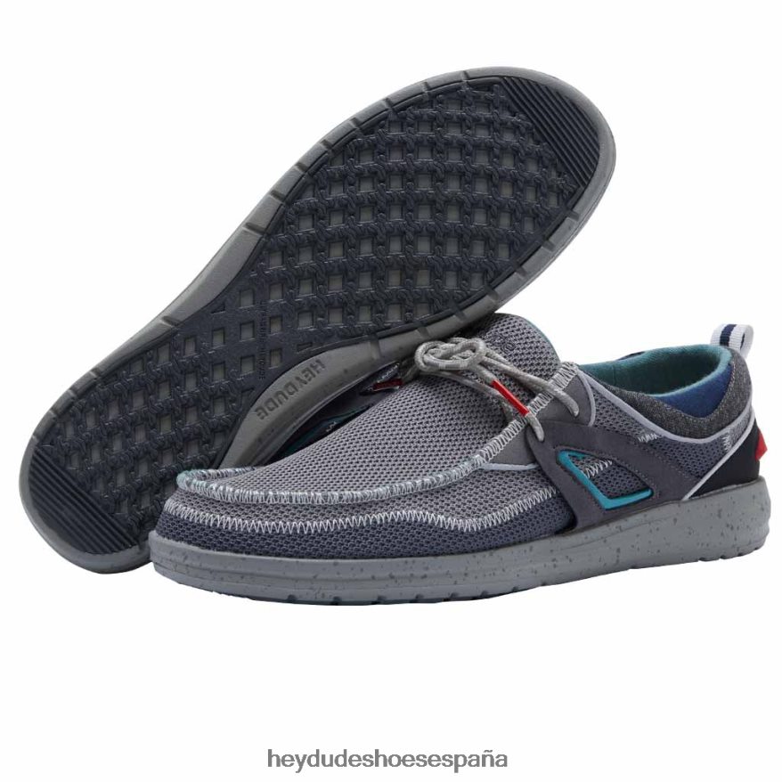 Hey Dude wally tormenta gris oscuro hombres TP4X2B129