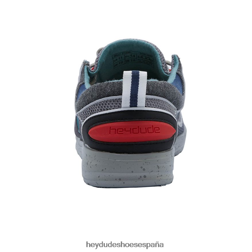 Hey Dude wally tormenta gris oscuro hombres TP4X2B129